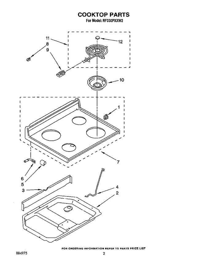 Diagram for RF330PXXW2