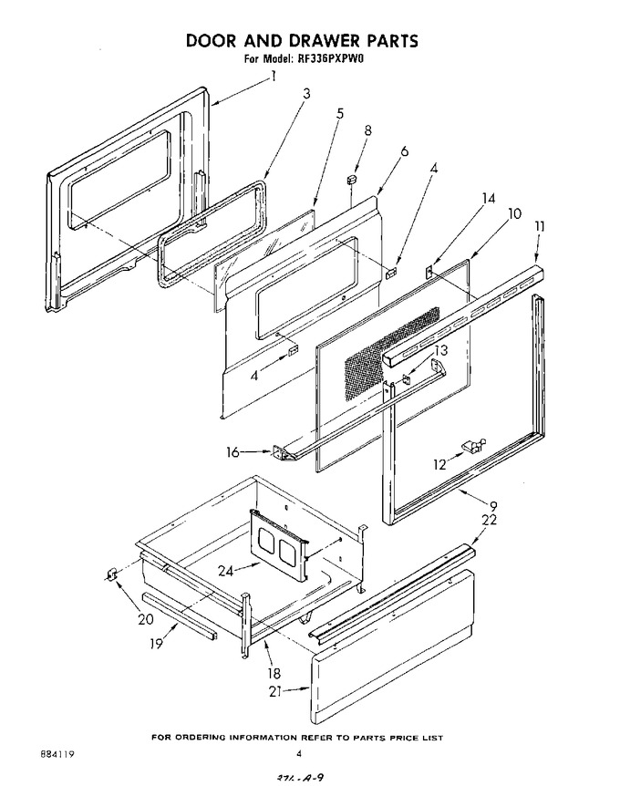 Diagram for RF336PXPW0