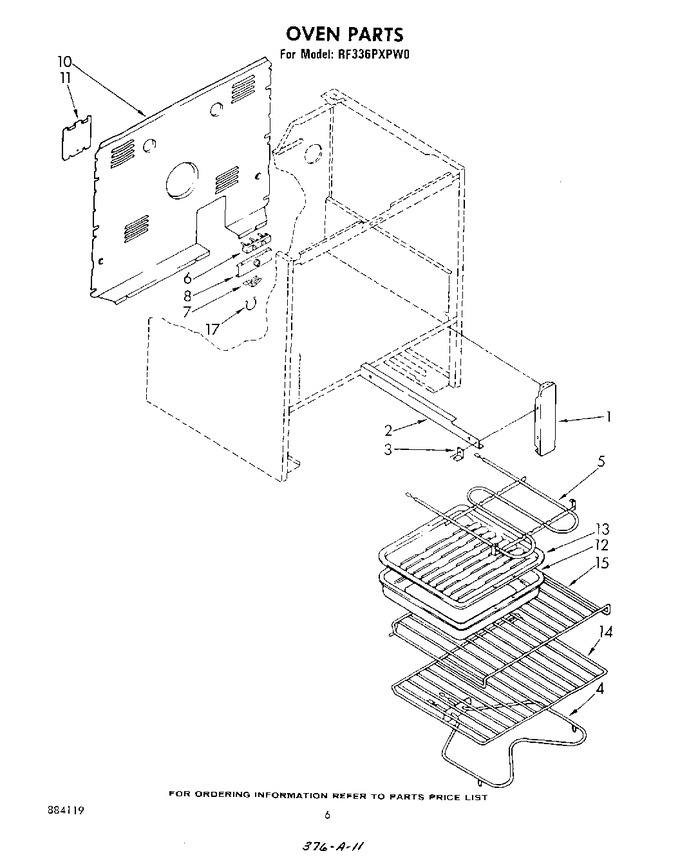 Diagram for RF336PXPW0