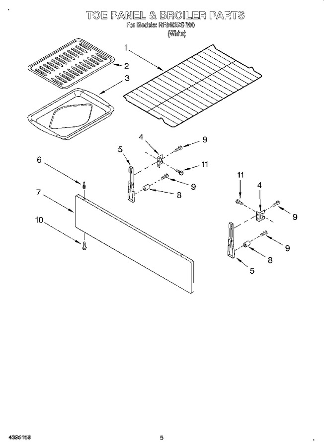 Diagram for RF340BXHW0