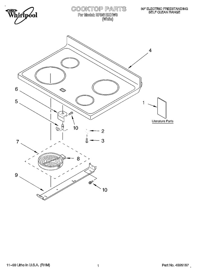 Diagram for RF341BXHW0