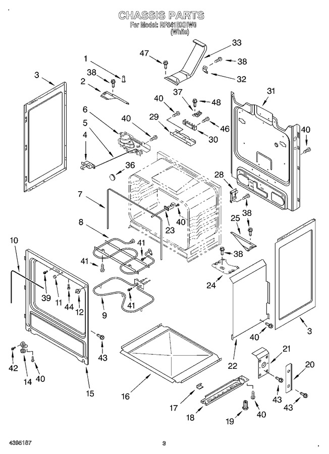 Diagram for RF341BXHW0