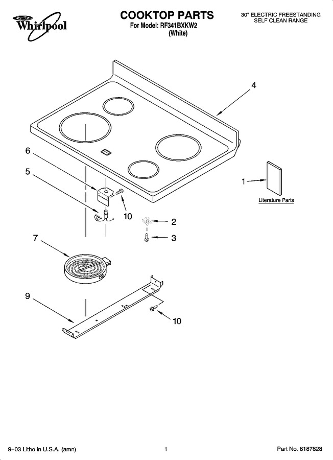 Diagram for RF341BXKW2