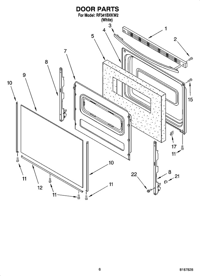 Diagram for RF341BXKW2