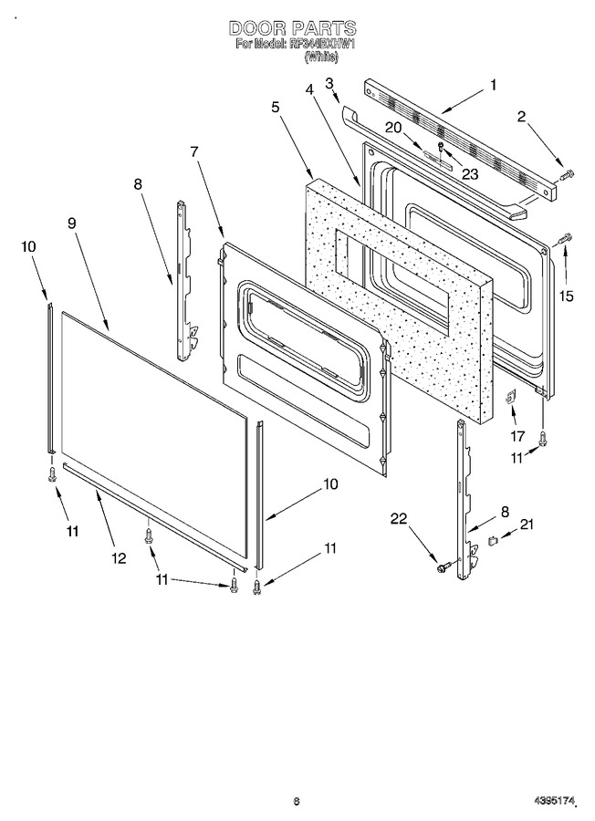 Diagram for RF344BXHW1