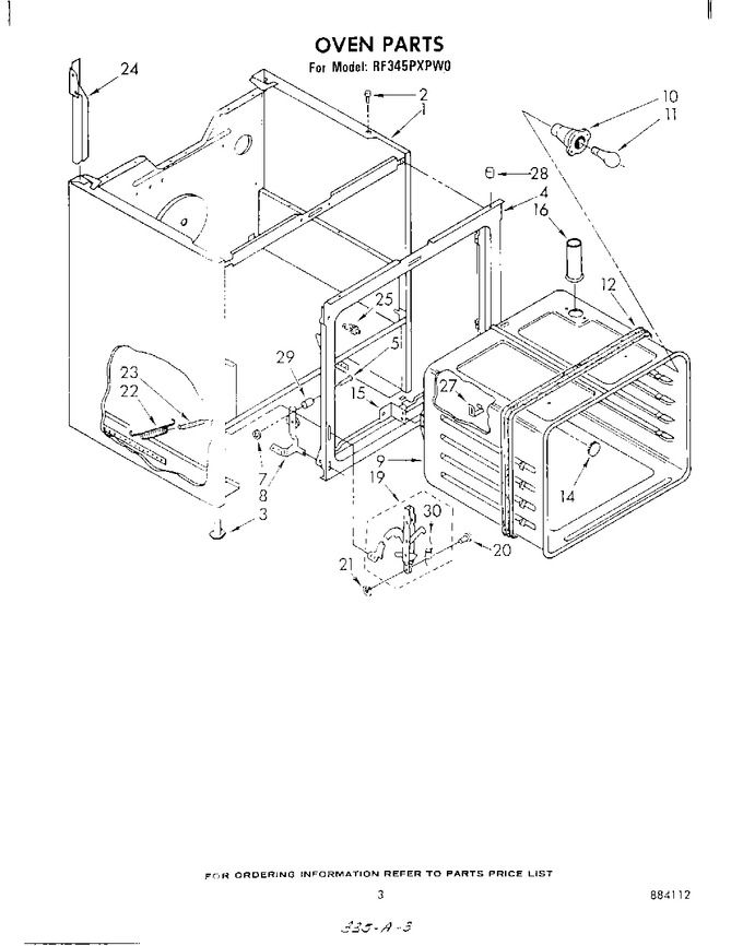 Diagram for RF345PXPW0