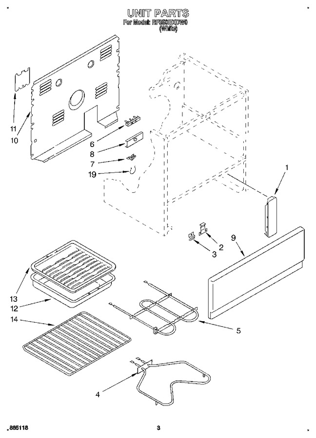 Diagram for RF350BXDW0