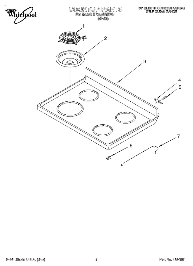 Diagram for RF350BXEW0