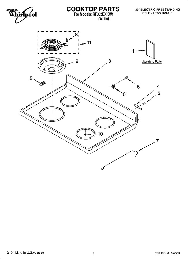 Diagram for RF352BXKW1