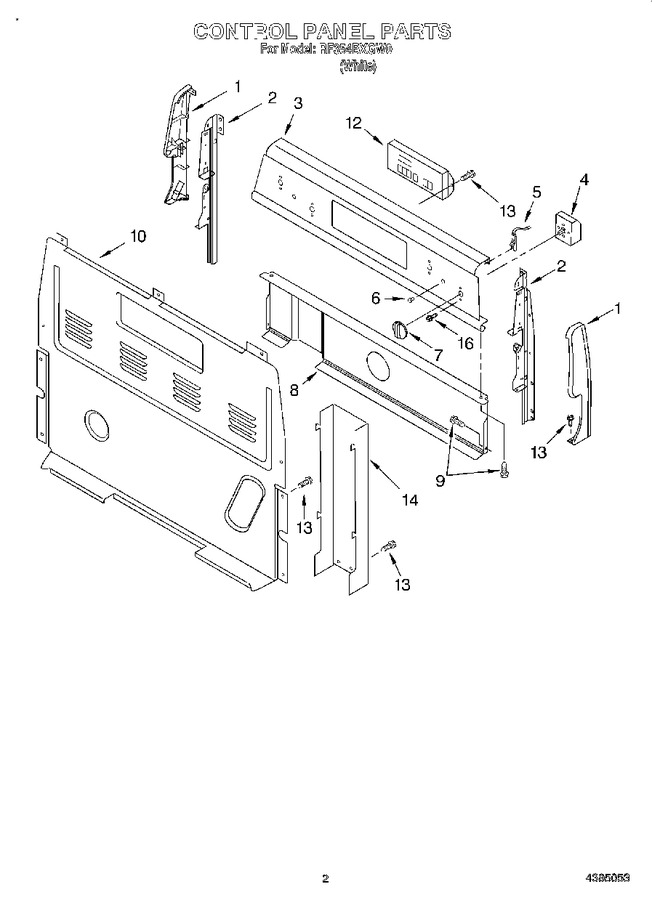 Diagram for RF354BXGW0