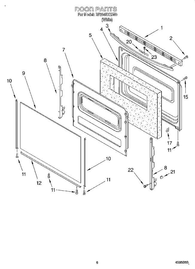 Diagram for RF354BXGW0