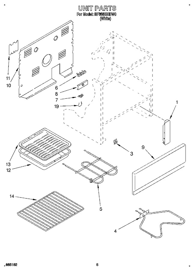 Diagram for RF356BXDW0