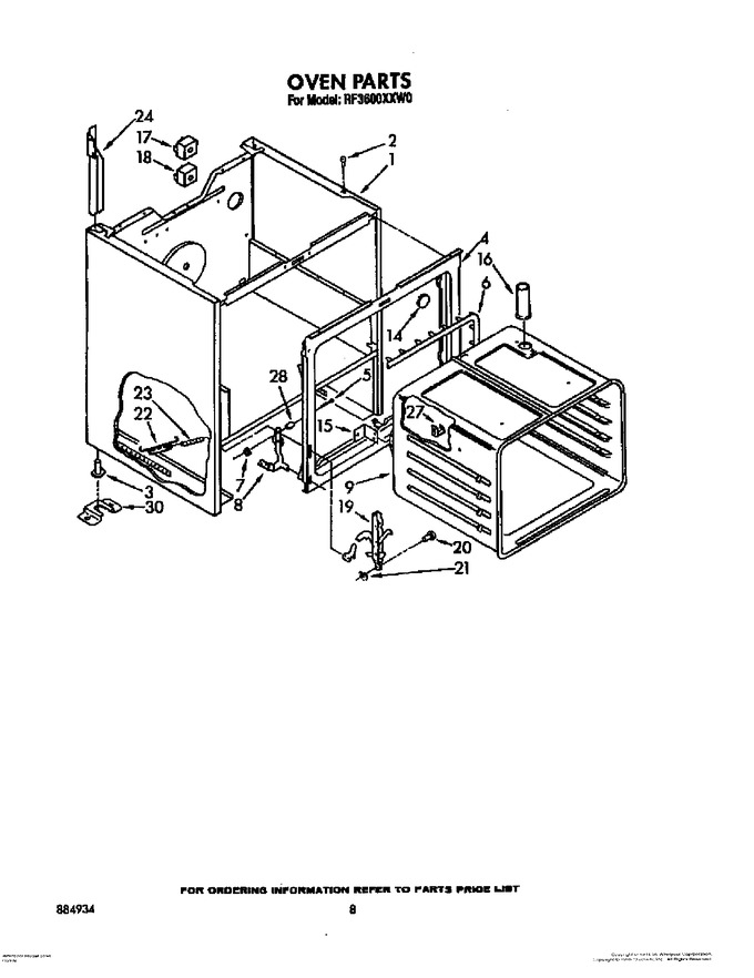 Diagram for RF3600XXW0