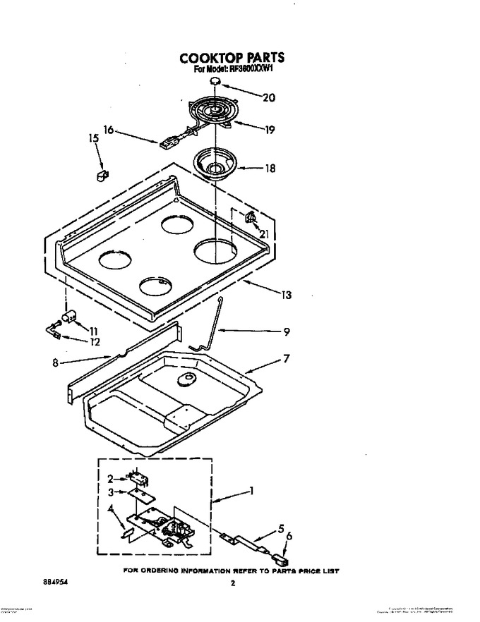 Diagram for RF3600XXW1