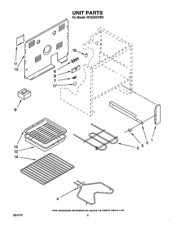 Diagram for RF3600XYW0