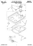 Diagram for 01 - Cooktop, Literature