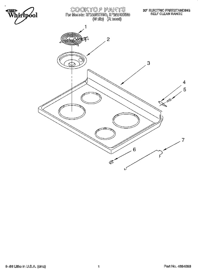 Diagram for RF360BXEW0