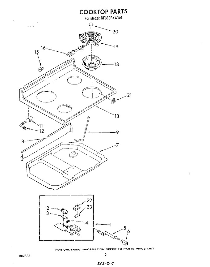 Diagram for RF360BXWW0