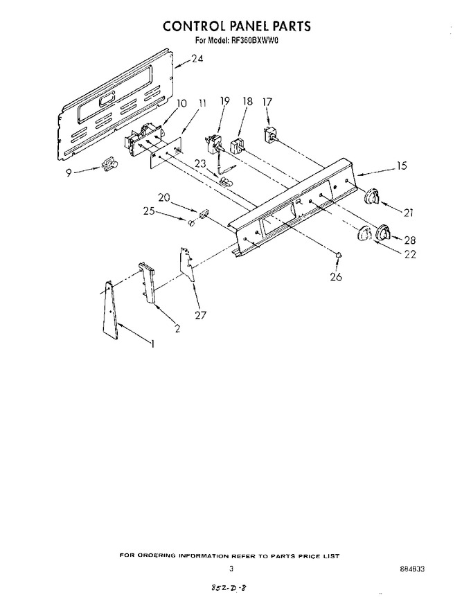Diagram for RF360BXWW0