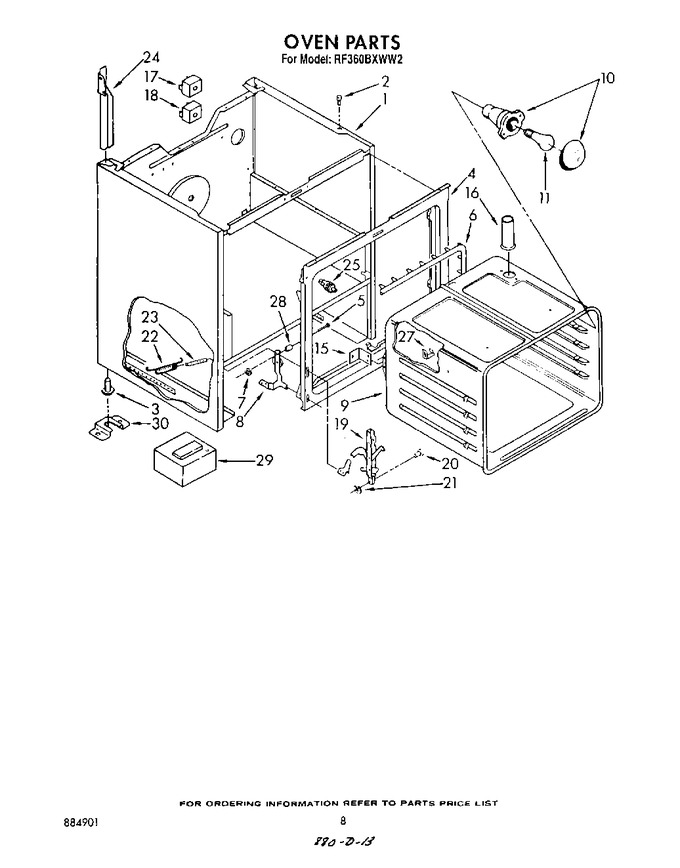 Diagram for RF360BXWW2