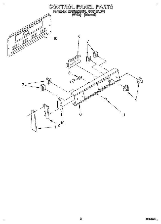 Diagram for RF361BXDW0