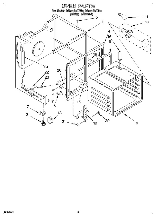 Diagram for RF361BXDW0