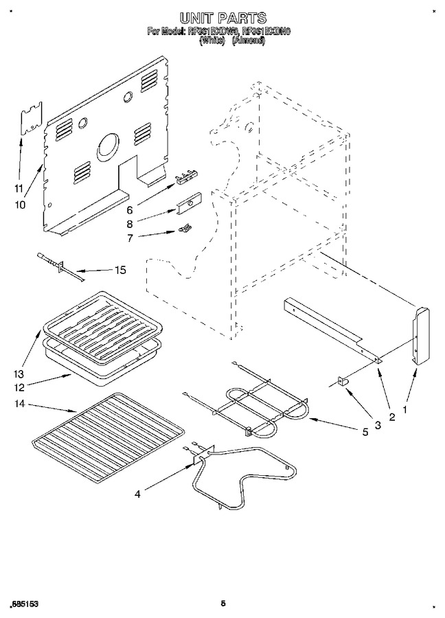 Diagram for RF361BXDN0