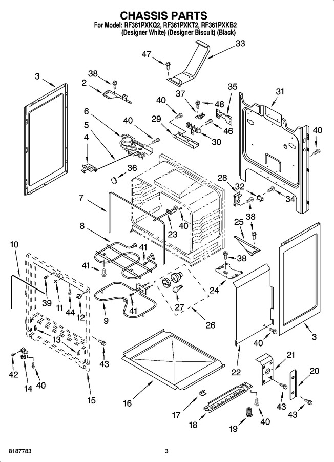 Diagram for RF361PXKB2
