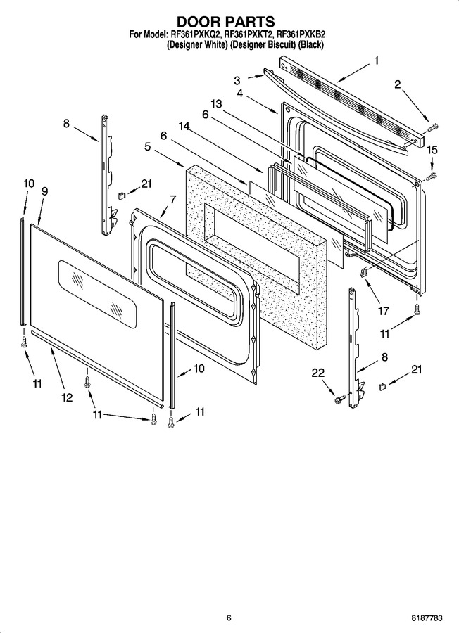 Diagram for RF361PXKQ2