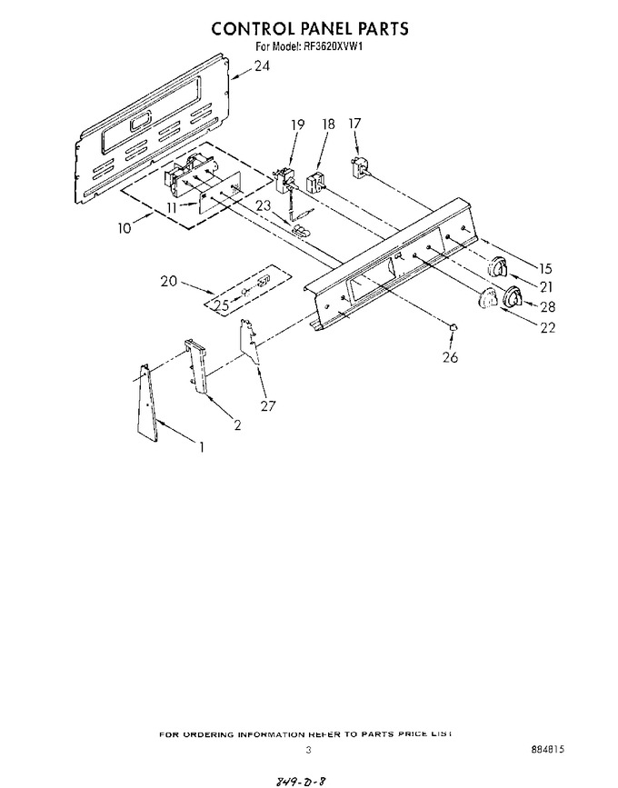 Diagram for RF3620XVW1
