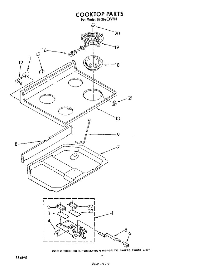Diagram for RF3620XVW3