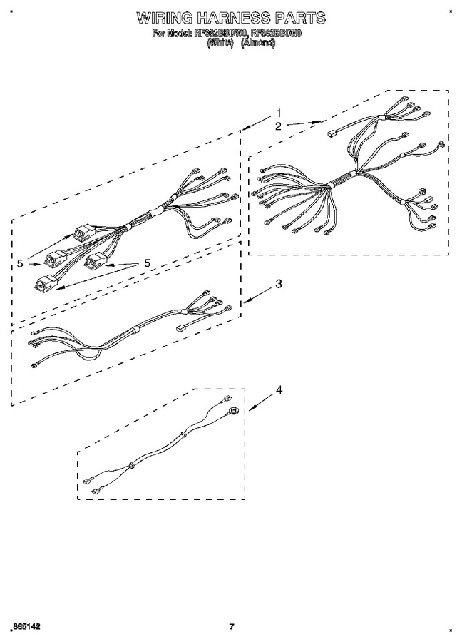 Diagram for RF362BBDW0