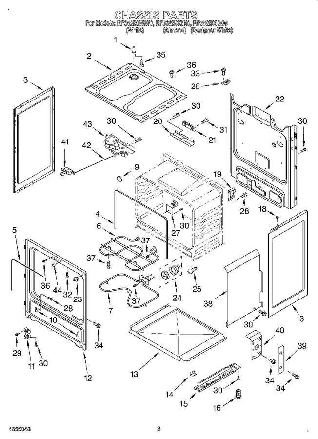Diagram for RF362BXGN0