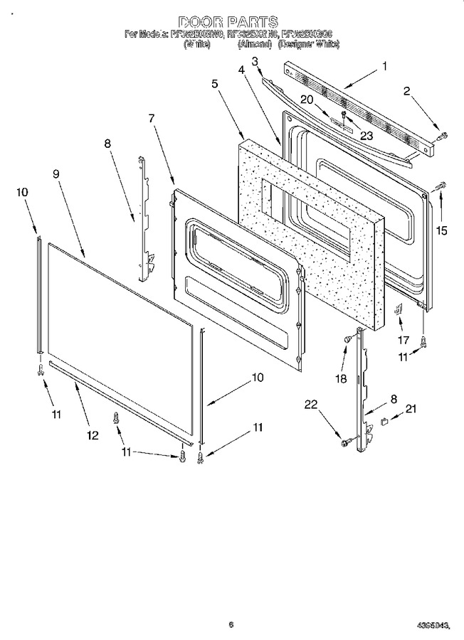 Diagram for RF362BXGN0