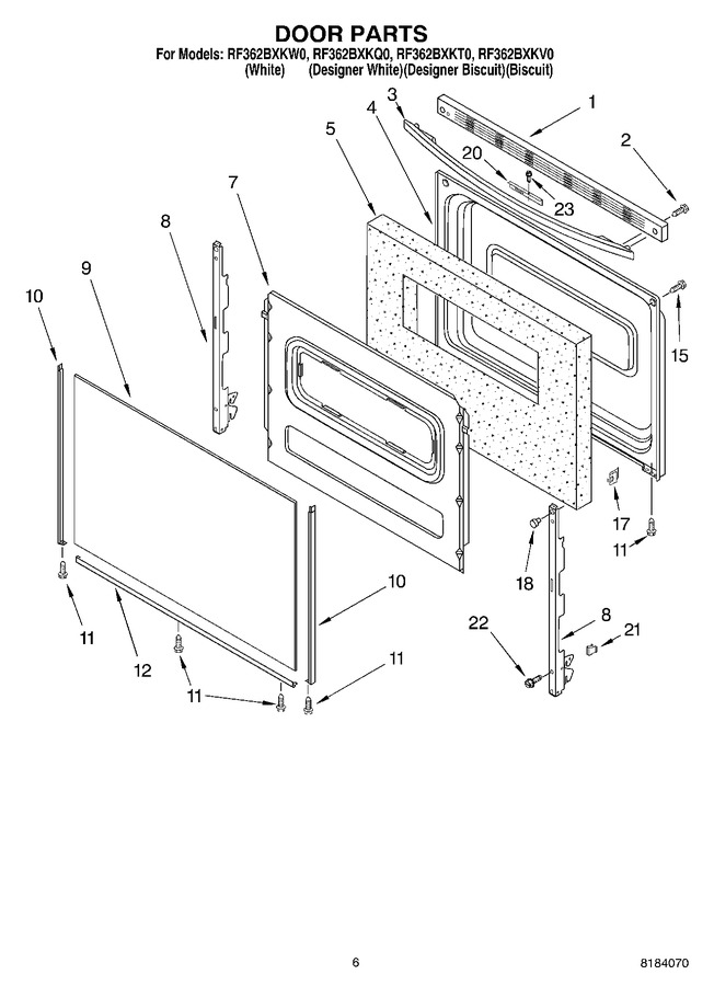 Diagram for RF362BXKW0