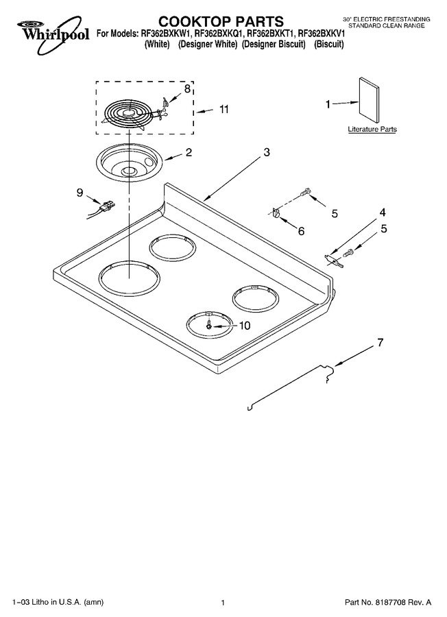 Diagram for RF362BXKQ1