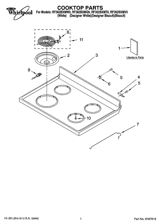 Diagram for RF362BXMQ0