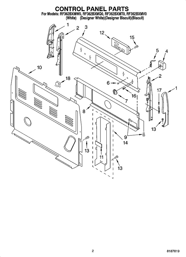 Diagram for RF362BXMQ0