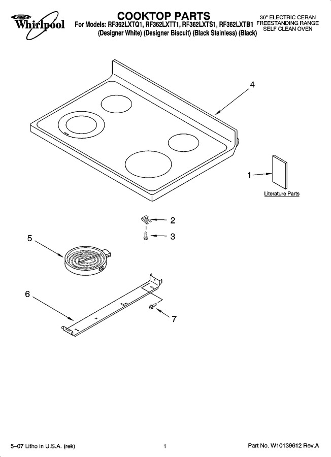 Diagram for RF362LXTS1