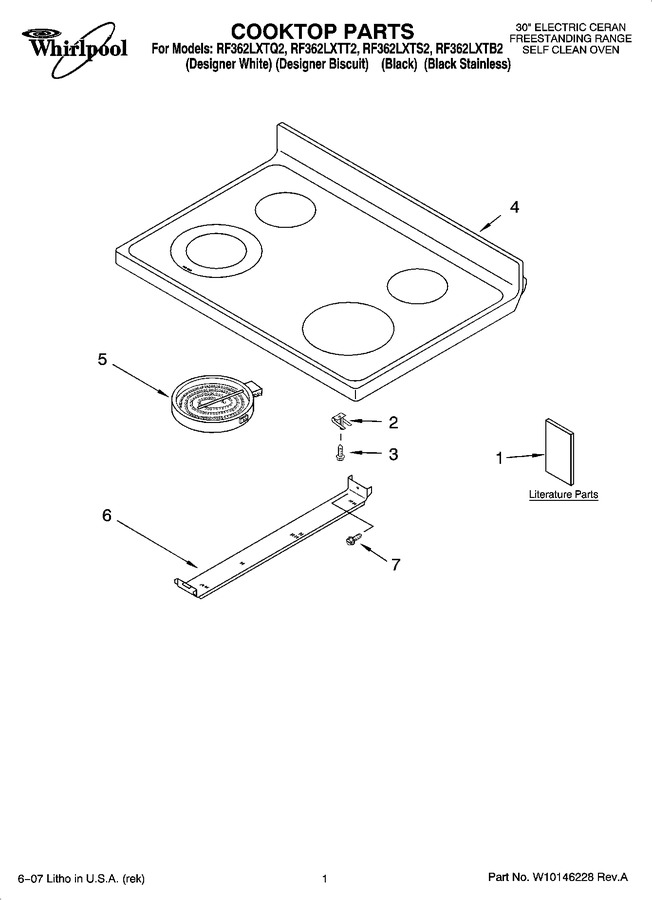 Diagram for RF362LXTS2
