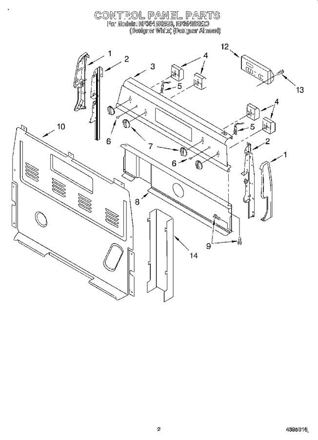Diagram for RF364BXEZ0