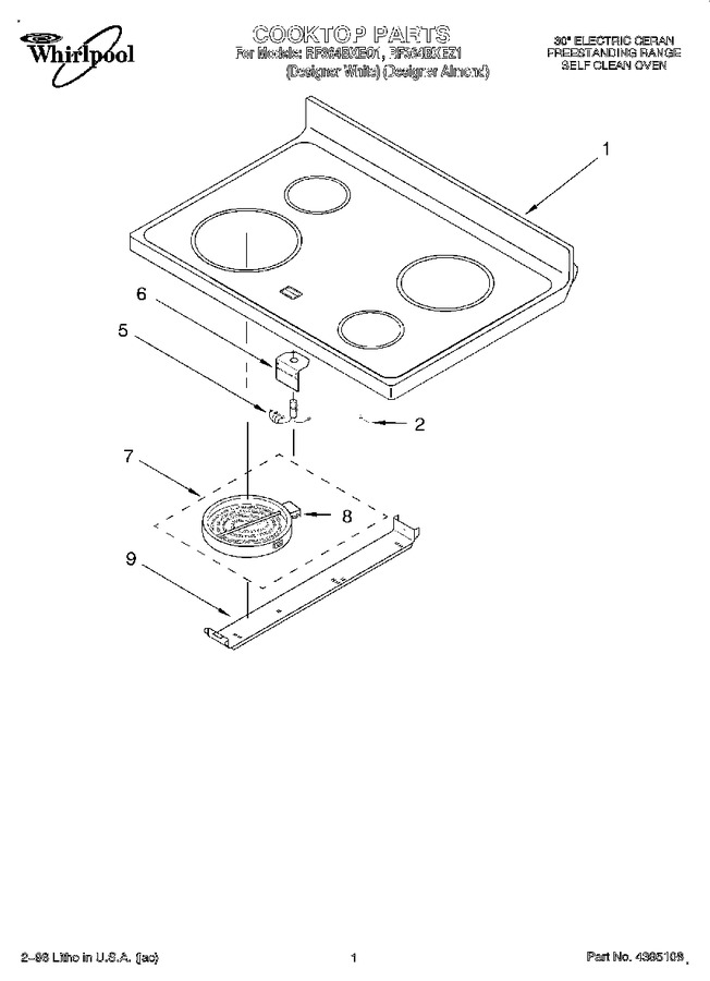 Diagram for RF364BXEZ1
