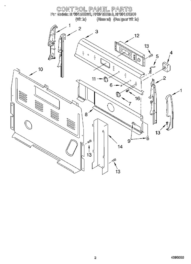 Diagram for RF364BXGN0