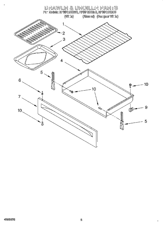 Diagram for RF364BXGW0
