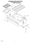 Diagram for 05 - Drawer And Broiler, Optional