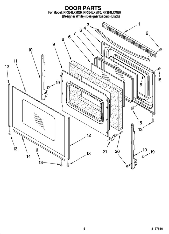Diagram for RF364LXMT0