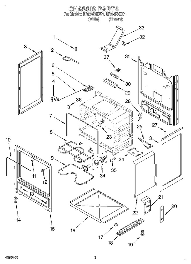 Diagram for RF364PXEN1