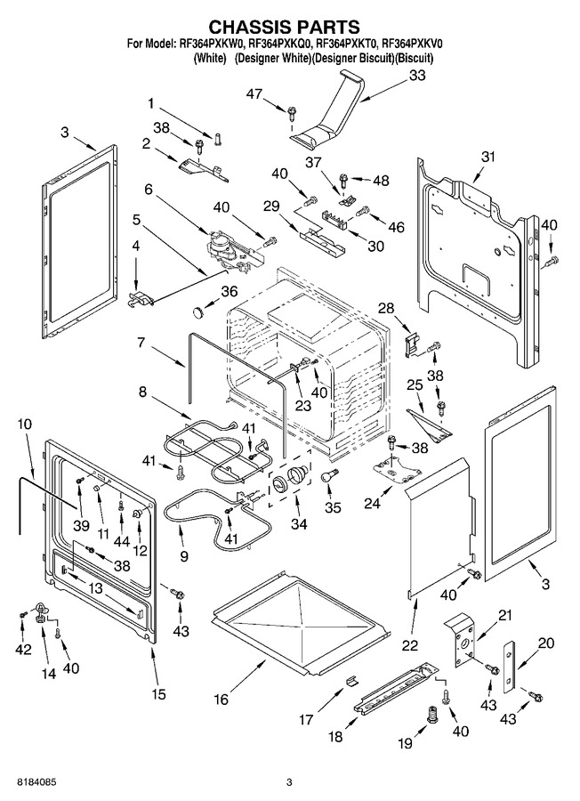Diagram for RF364PXKV0