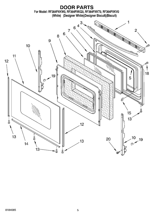 Diagram for RF364PXKV0