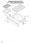 Diagram for 05 - Drawer & Broiler
